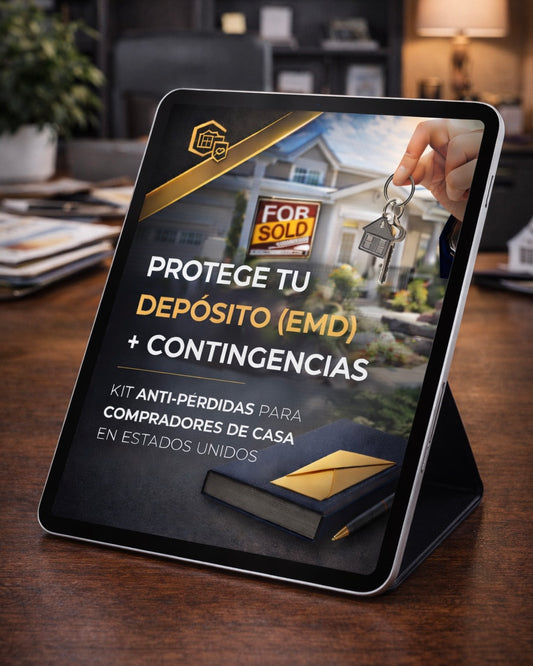 PROTEGE TU DEPÓSITO (EARNEST MONEY) + CONTINGENCIAS