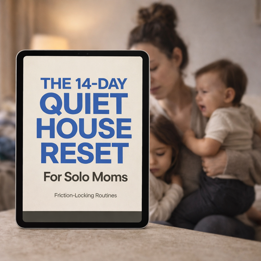 The 14‑Day “Quiet House” Reset (for Solo Moms)