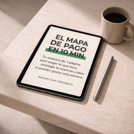 El Mapa de Pago en 10 Min (Edición “Cero Sobregiros”)