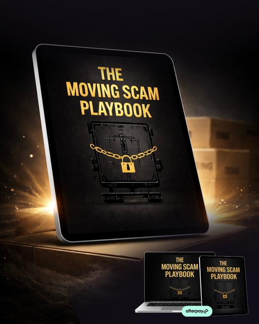 THE MOVING SCAM PLAYBOOK